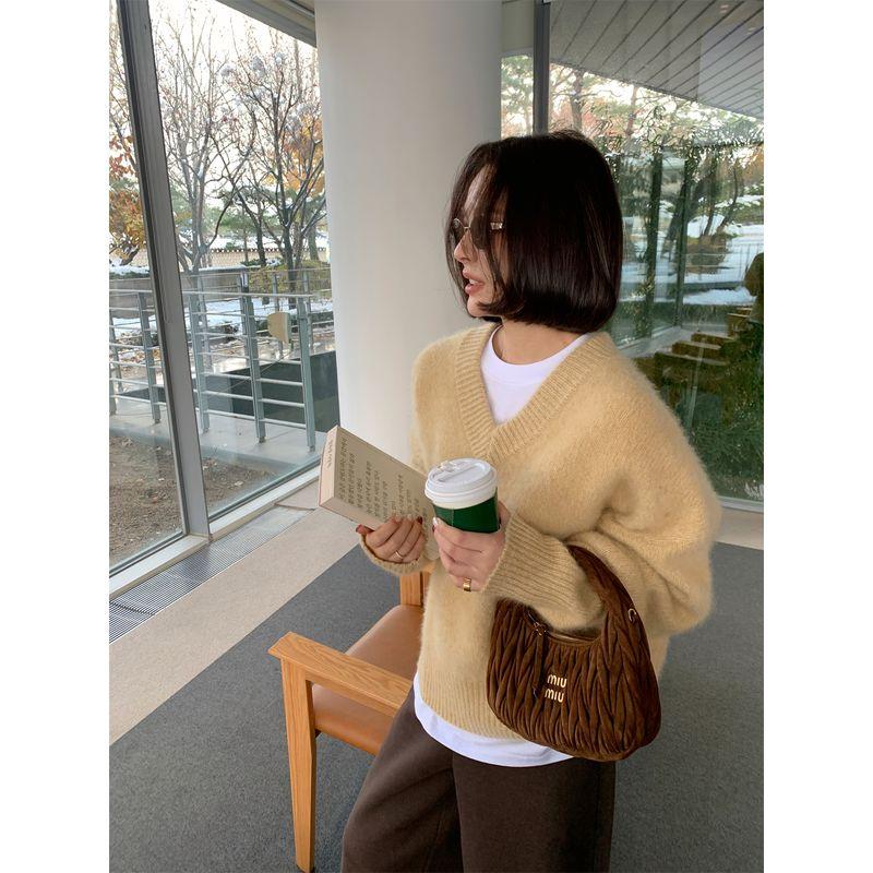 Lickysenior Is Very Easy To Wear Basic Tee Loose Easiest for Match Women's Autumn and Winter New Arrival Long Sleeves Bottoming Shirt