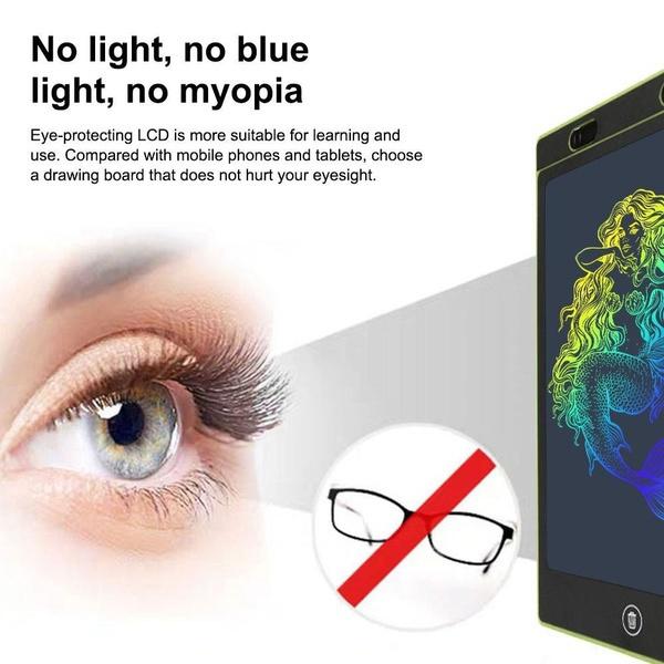 Tabletă de scris LCD digitală portabilă de 12/10/8,5/6,5/4,4 inci Bloc de note pentru desen pentru copii Tablă de desen pentru copii