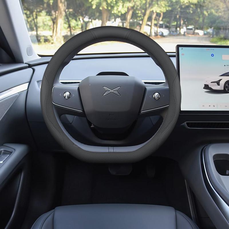 Steering Wheel Cover for Xiaopeng MONA M03 P7G9 - Grip, Anti-Slip, Odor-Free, No-Sew Interior Accessory