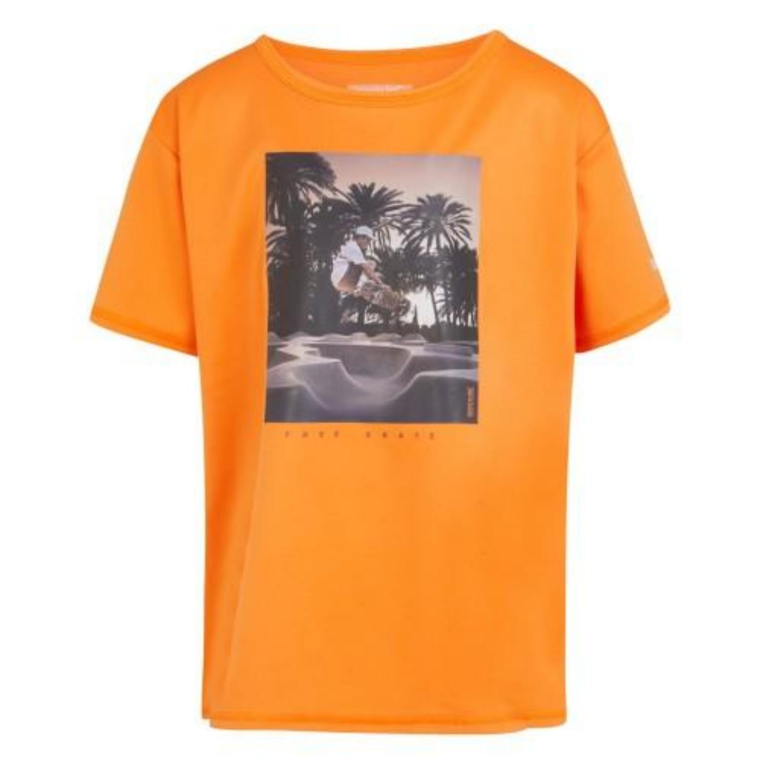 

Regatta Childrens_Kids Alvardo VIII Skateboard T-Shirt S чёрный