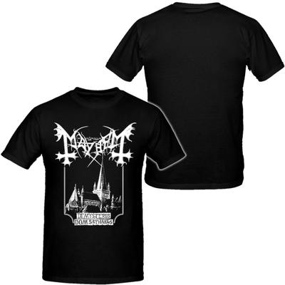 Mayhem Style Band Unisexs Hip Hop Heavy Metal Tshirts Cotton Shirt Unisex Summer Short Sleeve Fashion Brand Tee Vintage Tops