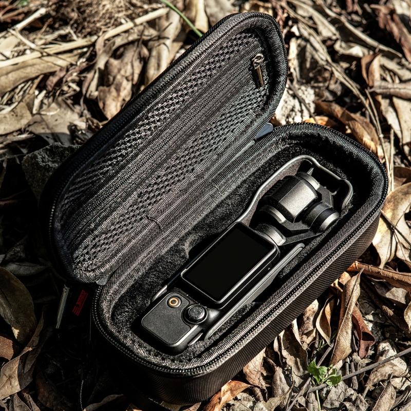 Portable Carrying Case for Pocket 3 Camera Compact Hard Case Storage Bag with Zippers Closure Hard Protector