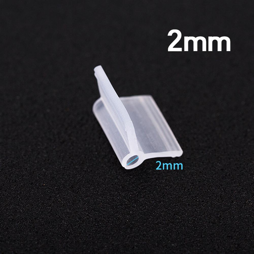 100pcs Transparent Plastic Plant Grafting Clips For Tomato Cucumber Grafting and Vine Support Works with Various Stem Sizes