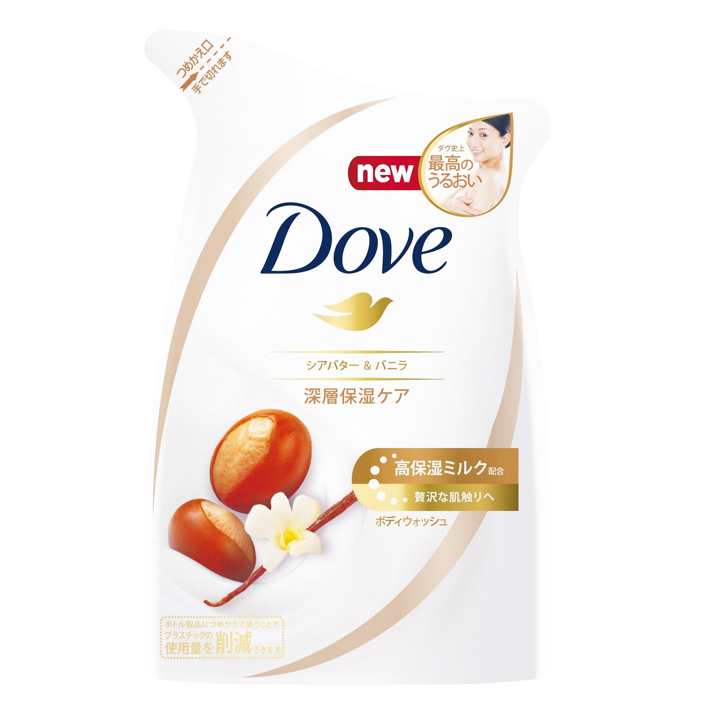 

Dove Body Wash Shea Butter Vanilla Refill 340g &