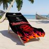 Asciugamano da Spiaggia Personalizzabile con Nome Bayern Monaco Microfibra Morbidissima Tessuto Asciugatura Rapida Portatile per Nuoto Spiaggia Campeggio Viaggio Accessori da Spiaggia Palestra