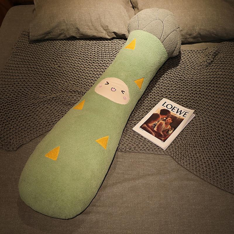 Cartoon Long Sleep Pillow Soft Vegetable Corn Onion Mushroom Plush Toys Doll Cushion Gift