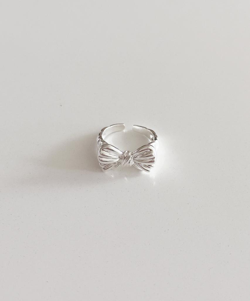 Code.H (Silver 925) Ribbon Bold Ring
