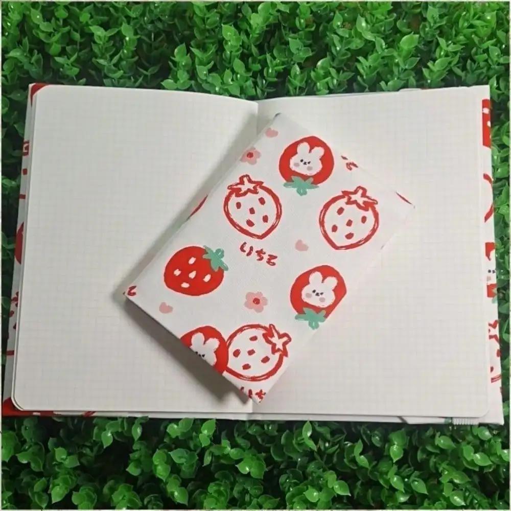A5 A6 Strawberry Notebook Cover Planner Case Cover Protective Shell Journal Cover Protector Office Stationery Supplies