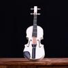 41 Cm White Viola Violin Model Decorative Musical Instrument Replica for Home Decor, Perfect Gift for Music Lovers, Teachers, and Students