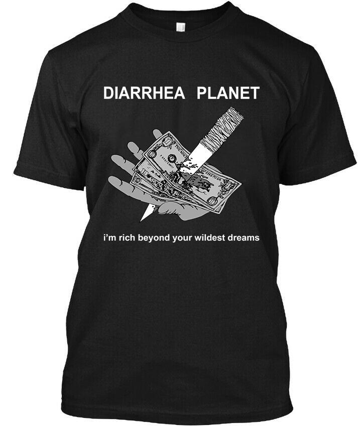NEW! Diarrhea Planet I m Rich Beyond Your Wildest Dreams T-Shirt S-5XL XXXXL
