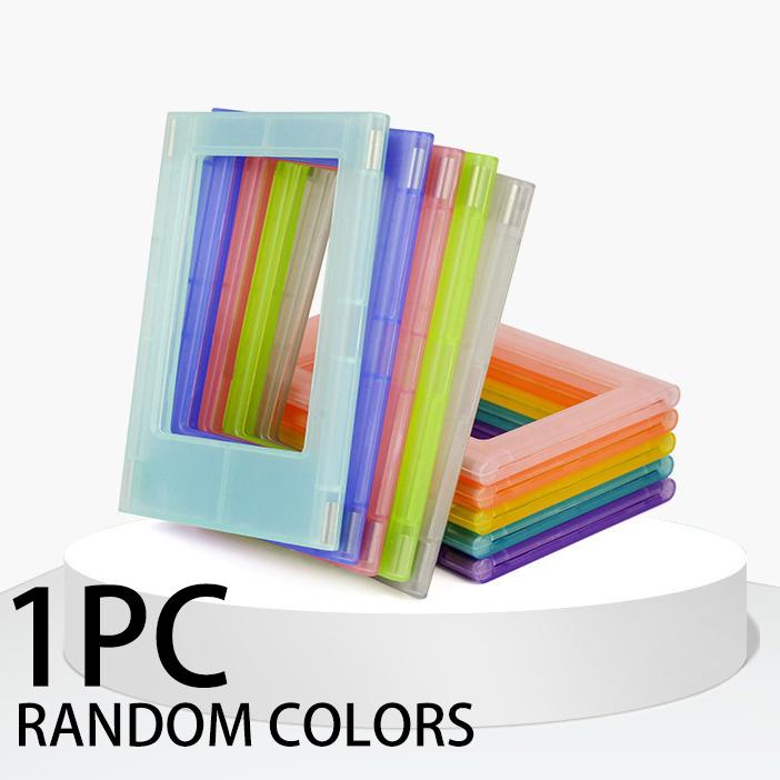 

1/5pcs Random Colors Instant Photo Frames–Magnetic Refrigerator Frames,INS-Themed Photo Holders, DIY Card & Picture Magnets