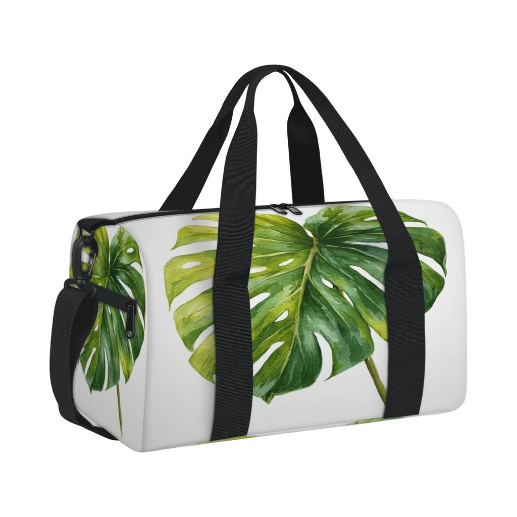 Borsa a tracolla unisex per viaggi del fine settimana, bagaglio per brevi viaggi per uomo e donna