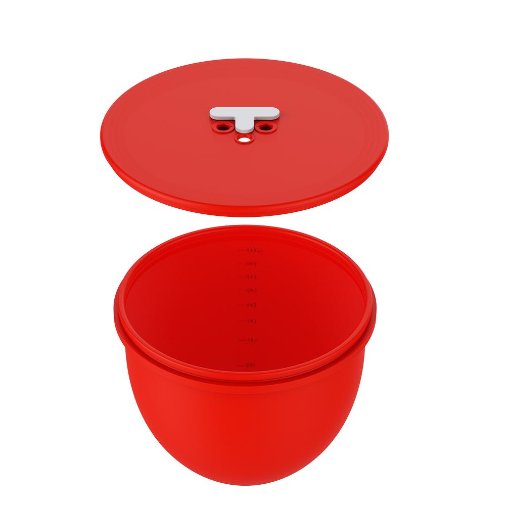 Convenient Lid Storage Silicone Bowl Liners Enhanced Clean-Up Fits KSM150 Mixers