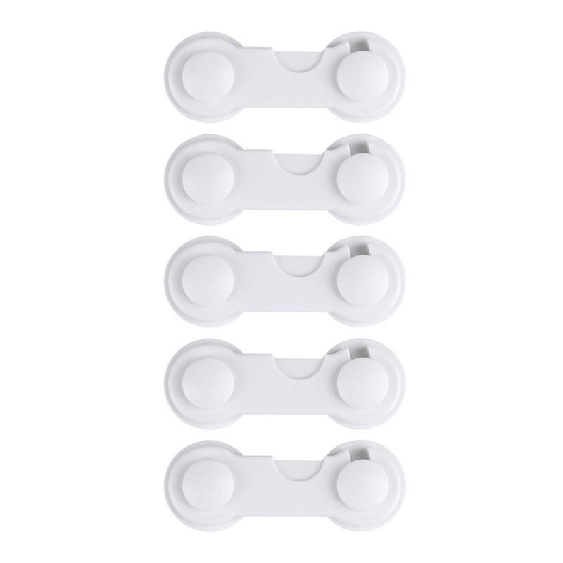 Kids Safety Door Lock Proof Cupboard Fridge Cabinet Prevent Clamp(1Pcs/5Pcs/10Pcs)