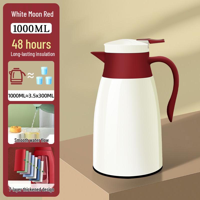 

Large Capacity Insulated Glass Water Bottle for Home & Office