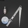 Adjustable Stainless Steel Feeler Gauge Taper Welding Gauge Tapered Ruler Measuring Tool Gap Gauge Depth Ruler