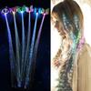 Led Hair Chains For Braids Hair Accessories Braid Luminous Braiding Hair Led Hair Lights Fiber Optic Hair Headpiece