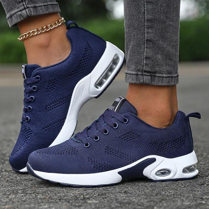 Women’s Running Sneakers Innovative Mesh Lightweight EVA Midsole Jogging Shoes Non - Slip Outdoor Fitness Women's Summer Shoes