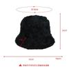 Winter Soft Wool Lamb Wool Pot Hat Solid Color Light Board Lamb Wool Bucket Hat Curly Wool Ear Protection Warm Hat