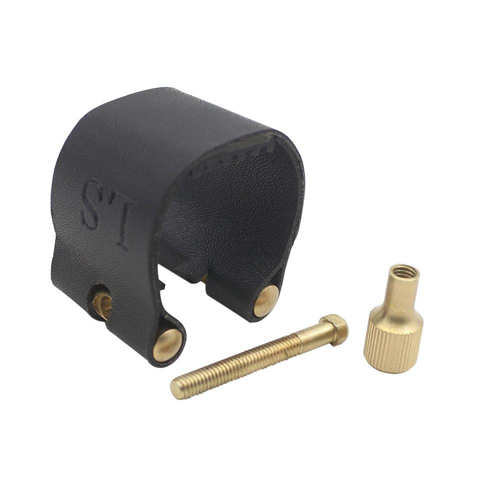 Mouthpiece Ligature Fastener + Mouthpiece Cap for Alto Sax Saxophone Mouthpiece Parts