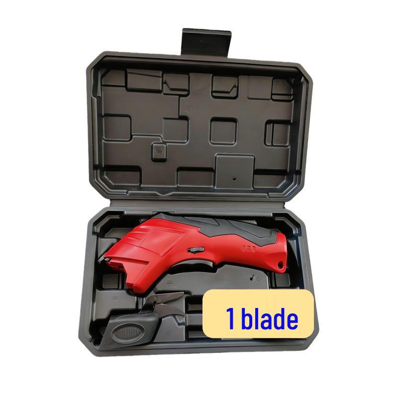 Rechargeable Handheld Electric Fabric Cutting Scissors - Lithium Battery Sewing Shears.