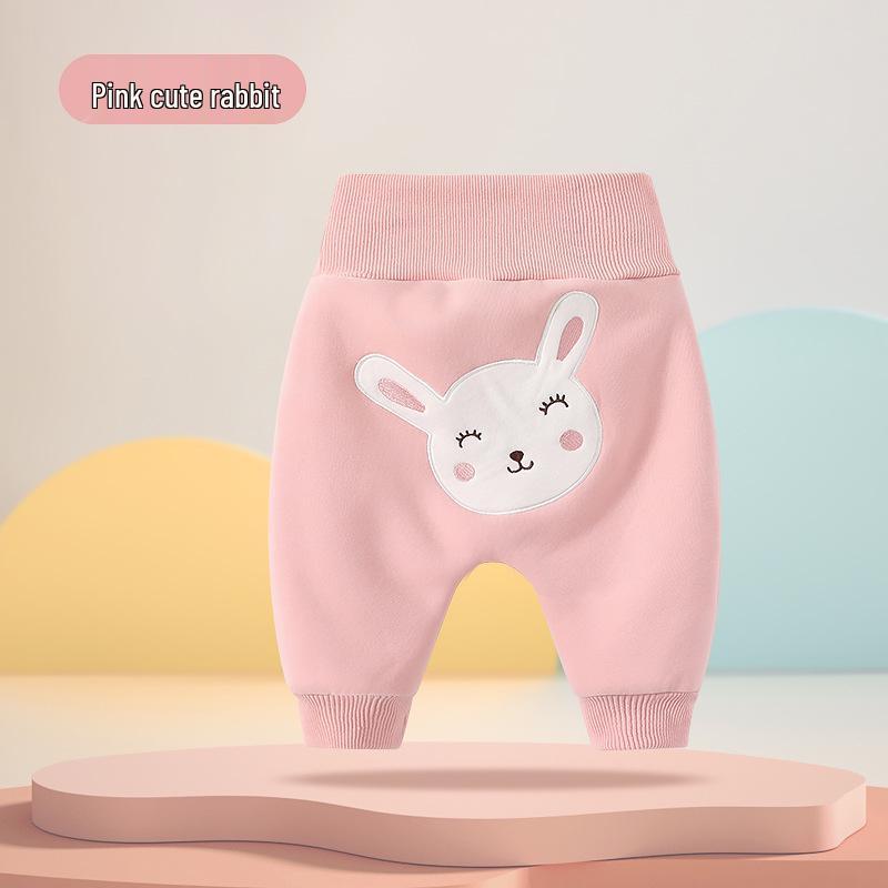 Mädchen Herbst/Winter High Waist Bauchschutzhose - Baby Alpaka Wolle und Baumwollmischung