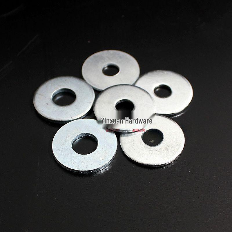 Thickened Galvanized Iron Flat Washer M4-M36, Widened Design, Free Shipping