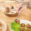 Translucent Meatballs Press Mold  Minced Meat Storage Container Household Fried Meatball Making