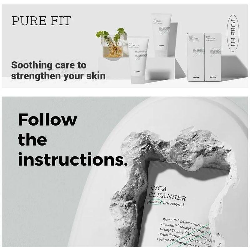COSRX - Pure Fit Cica Cleanser Bundle Set