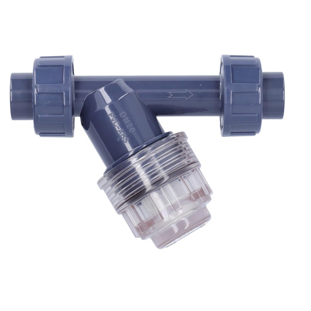 Y Strainer Low Resistance Wide Application Longer Filter Garden Water Pipe Filters for Aquarium