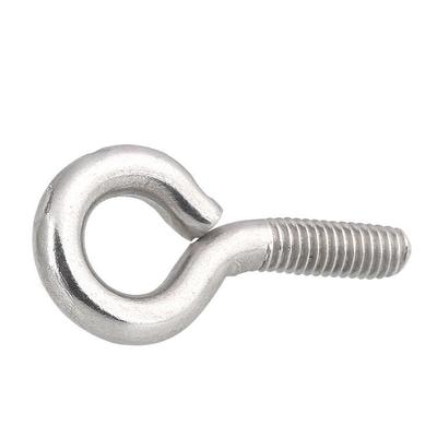 304 Stainless Steel Closed Eye Bolt Hook for Lifting Ring Screw