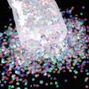 Blue Light Irregular Sequin Flakes for DIY Nail Art and Jewelry