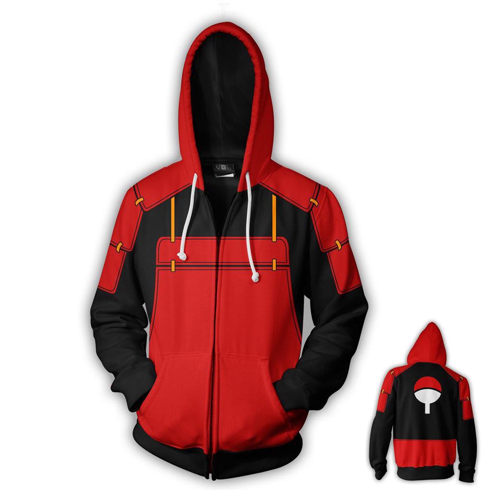 3D tištěná japonská anime mikina s kapucí Cardigan s kapucí - Řada HYRZ Cosplay bunda