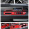 JIDIXIAN Car Interior Window Lift Switch Button Decoration Panel Cover Fit for Ford F150 2009 2010 2011 2012 2013 2014