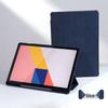 Samsung Galaxy Tab S9 Plus Leather Case, Non-Magnetic Tri-Fold Protective Stand Cover