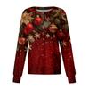Women's Casual Long Sleeve Single Breasted  Printed Dry-nurse Top
