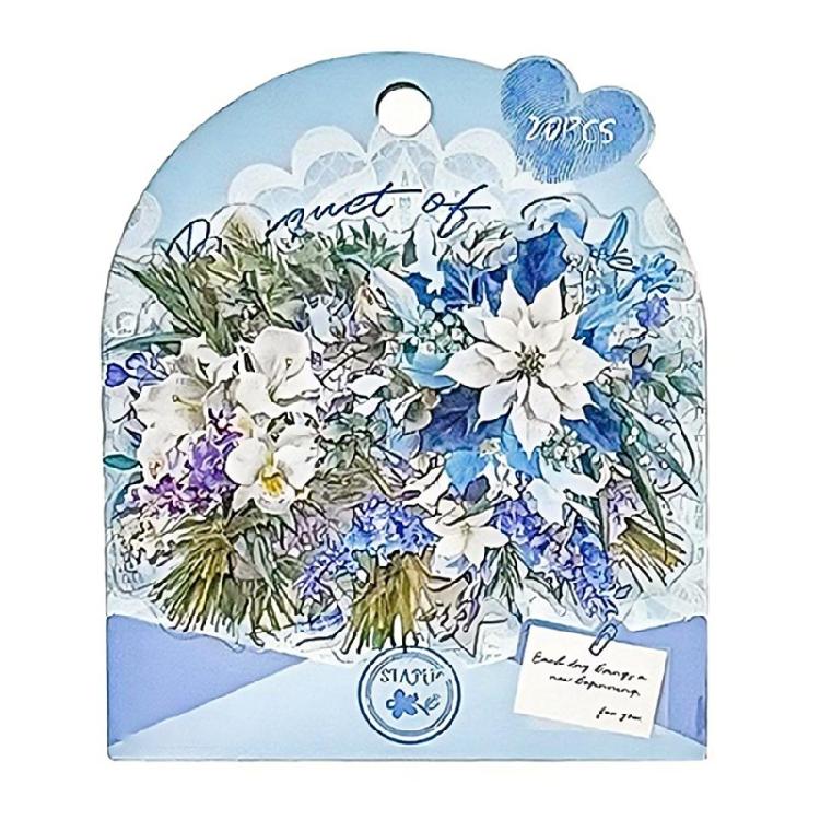 Wasserdichter Deko-Sticker für Scrapbooking, Briefe, Scrapbooking-Sticker, Scrapbook-Zubehör, Künstlerischer Sticker