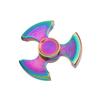 Rostfritt Stål EDC Fidget Spinner Lyser i Mörker Stresslindrande Leksak Snurra Topp Tips Antistress Gyroskop Avslappning Barn Flicka