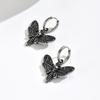 Ins Style Trendy Niche Design Personalized Punk Dark Sweet Spicy Cool Stylish Moth Earrings