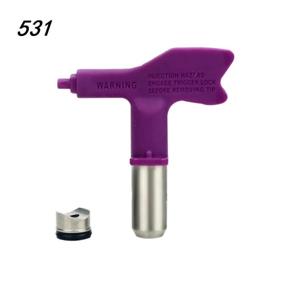 Steel Airless Spray Nozzle with Variable Fan Widths from 3.9 to 13.7 Inches Depending on Series for Customized Coating Coverage
