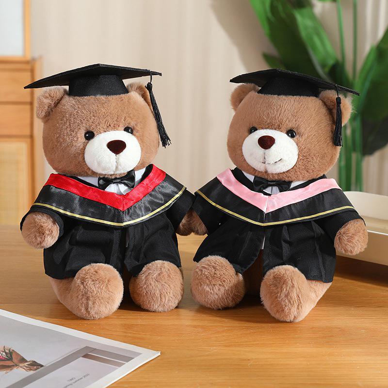 Adorable Graduation Teddy Bear Plush Toy