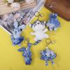 Ethnic Style Blue Dye Tie-Dye Animal Cat Dinosaur Whale Cloud Pendant Ornaments Accessories