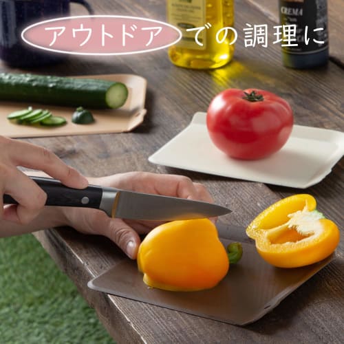 Astro Skärbrädor, 3-delars set, Brun, Antibakteriell, Mini-storlek, Tål maskindisk, Med kant, Kompakt, Tillverkad i Japan, 510-11, Brun