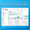 Deli Smart Face & Fingerprint Time Clock CN Plug (adapter Included)