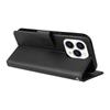 For iPhone 15 Pro Max Wallet Phone Case Stand Cover Scratch-Resistant Flip PU Leather Phone Shell