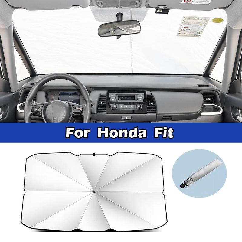 Car Front Windshield Sunshade Umbrella UV Protection Auto Accessories For Honda CR-V XR-V Odyssey Vezel Fit Breeze Civic Accord