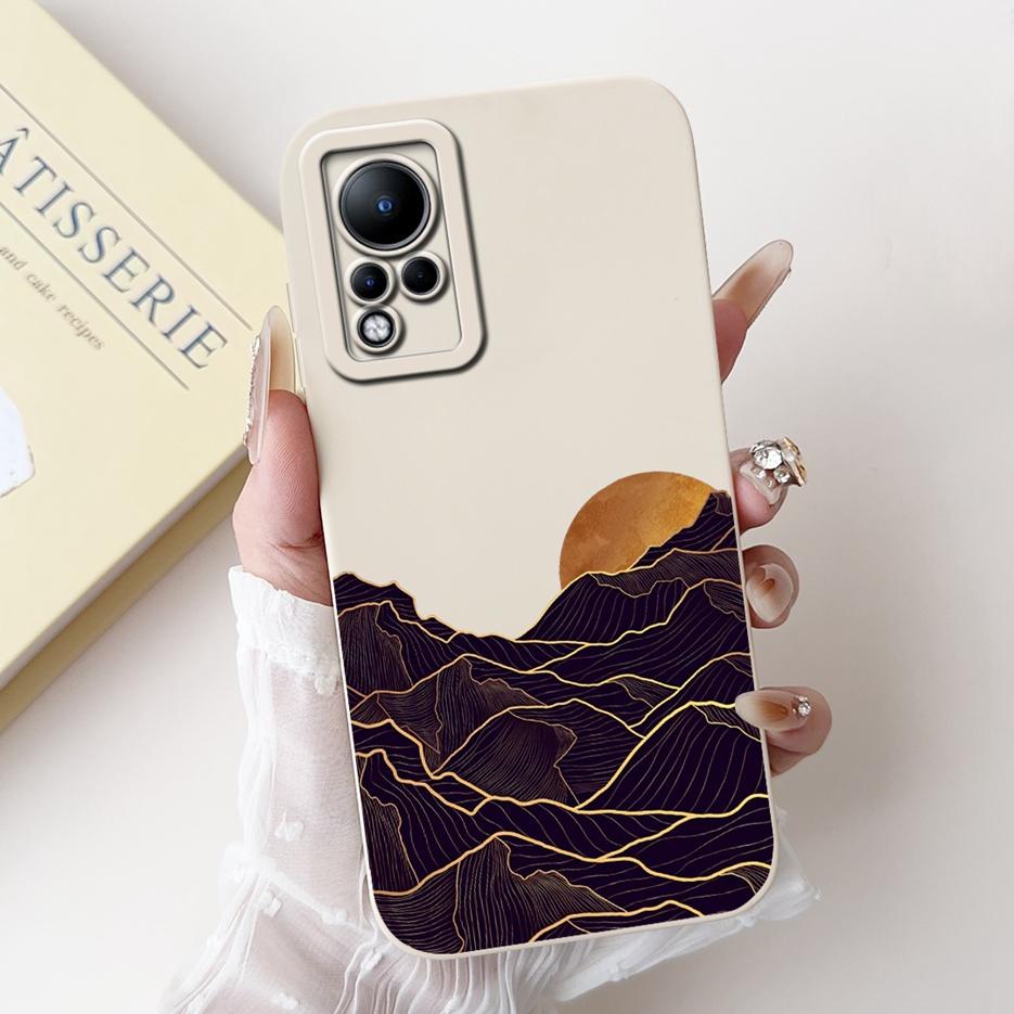Für Infinix Note 11 Hülle Note 12 X663 X663B Stilvolle Candy Painted Handyhüllen für Infinix Note 11 Pro Note11 S Weiche Fundas