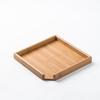 Creative Square Tea Set Tray Chinese Style Canister Bamboo Tea Box Tea Service Gadgets Blackwood Tea Plate Flower Pot
