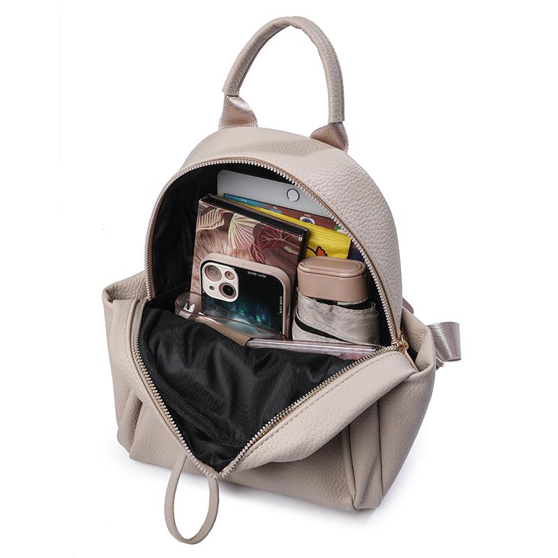 Damen Rucksack aus weichem Leder