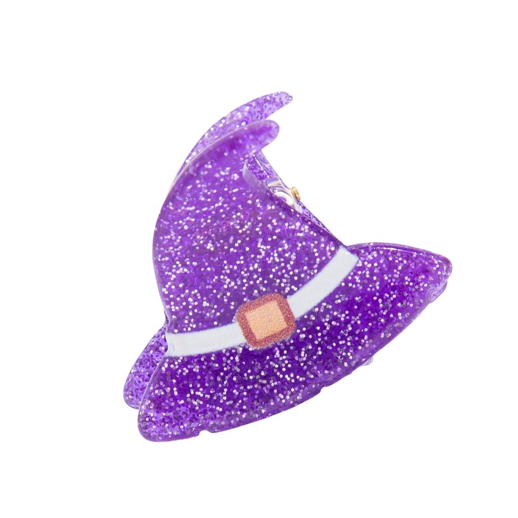 1PC Halloween Themed Hair Clip Bat Pumpkin Spiders Design Cartoon Barrettes Safe Acrylic Hair Accessories For Children